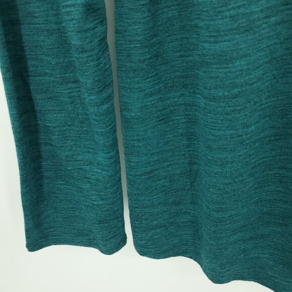 Seg'ments 100% Merino Wool Crew Neck Long Sleeve Base Layer Top XL Teal/Blue - Picture 12 of 14